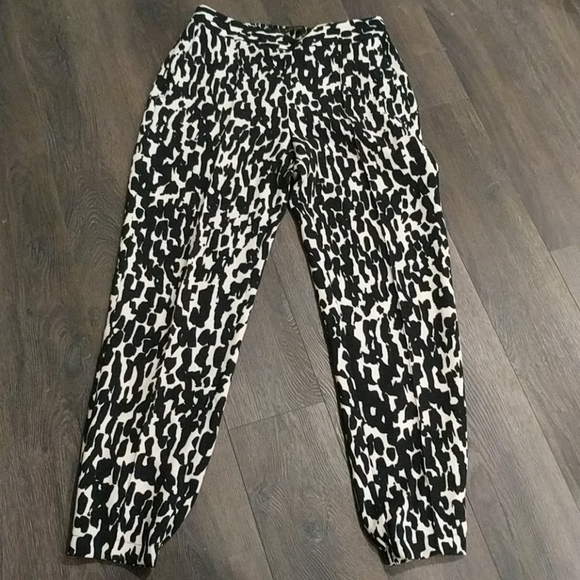 Zara animal print Pull on dress pants - Picture 1 of 7